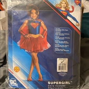 DC Supergirl Kids Costume - Red and Blue Brand New Never Opened 🦸🦸